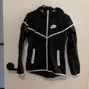 Black and white Nike jacket